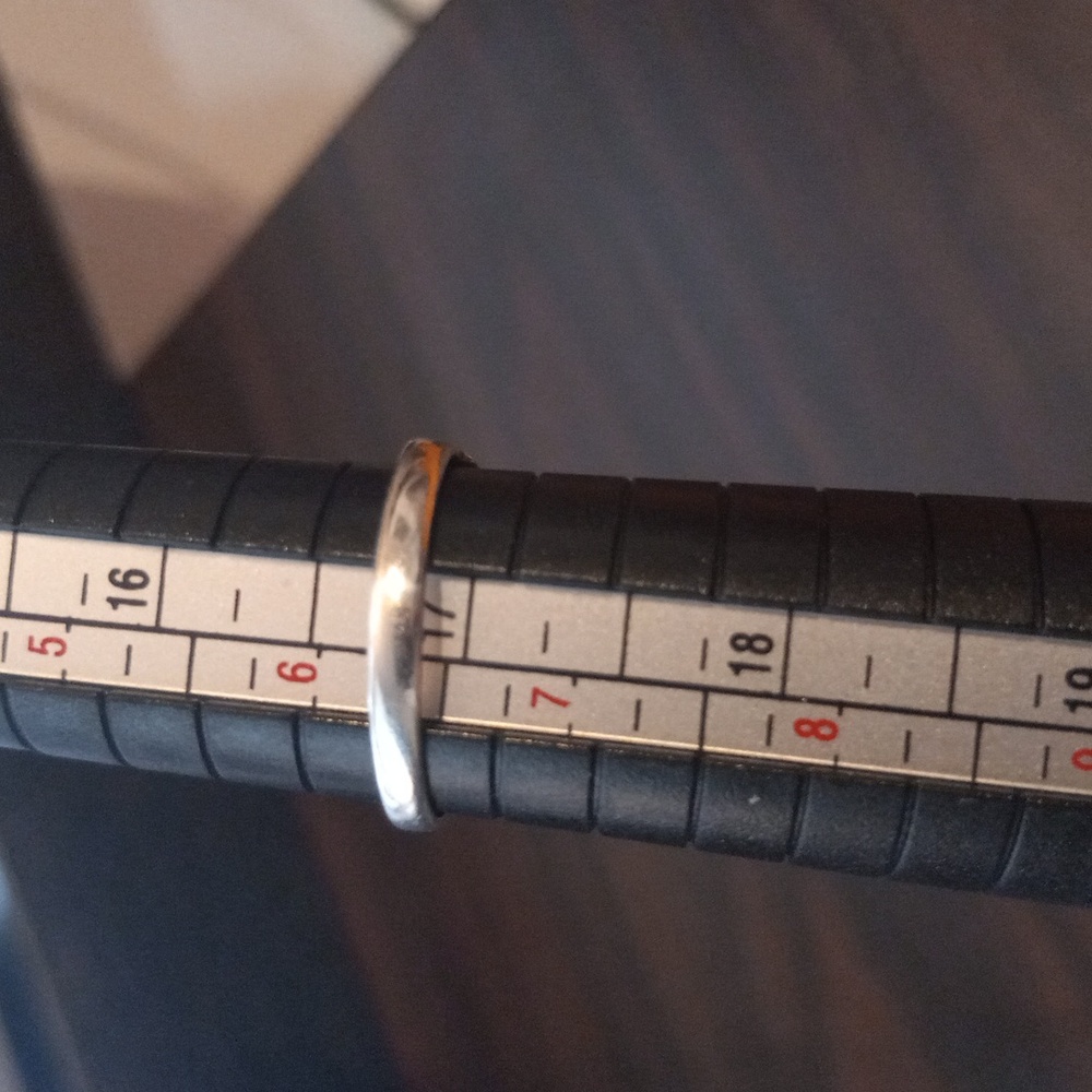 925 hematite ring - Picture 8 of 8